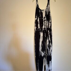 Black and White Women's Jumpsuit